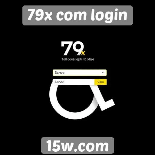 Acessibilidade no site 79x com login